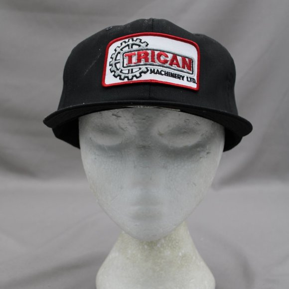 Vintage Patched Hat - Trican Machinery - Adult Snapback - Picture 1 of 8